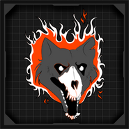 A Hellhound, as seen on the icon for the achievement Fetch.