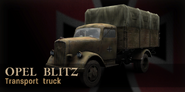 Opel Blitz in Call of Duty 3