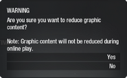 Enabling the Graphic Content Filter in Call of Duty: Black Ops