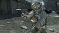 A Delta Force soldier wielding a Five Seven pistol.