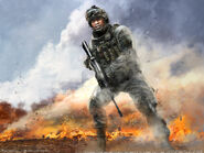 Concept art for Sgt. Foley.