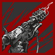 The Tesla Gun as seen in the Lightning Handler achievement icon.