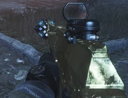 Custom gold AK-12 with the ARK.