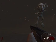 Mieszkaniec skaczący na głowę