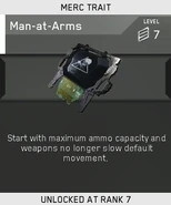 Man-at-Arms Unlock Card IW.png (46 KB) Man-at-Arms being unlocked in Multiplayer.