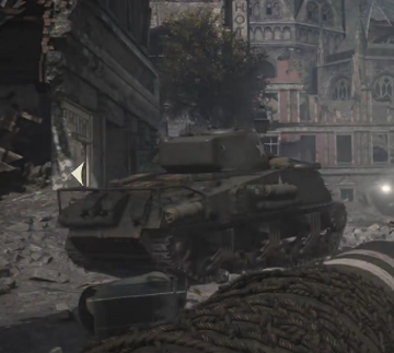 How do you beat the tank mission in Call of Duty WW2? 