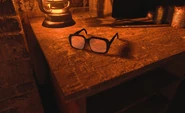 The glasses of George A. Romero.