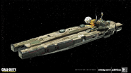 Early concept art of an unknown SDF ship