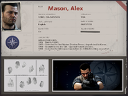 Mason's bio in Black Ops Cold War.