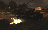 Crashed UH-60 in "Second Sun".