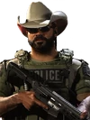 D-Day Lone Star Soldier Skin MW