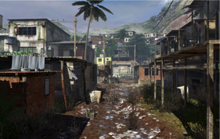 Favela - Modern Warfare 2 - Call of Duty Maps #mw2 #modernwarfare2 #cod  #callofduty