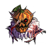 Mordercza dynia - Naklejka - 5x otwórz "Pakiet strachu" w trybie wieloosobowym lub Zombie.