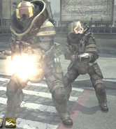 An Armored Juggernaut (left) and an unarmored (right).