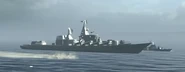 Важный вид сопровождения.png (146 КБ) На карте "Carrier" в составе авианосной группы КСС