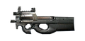 P90. Used by Ultranationalists and found in the barn