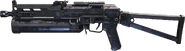 Gunsmith view of the original PP19 Bizon's model. The rail on the forend was slightly lower compared to the current model.