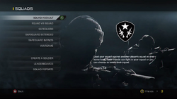 Xbox - Squads add another layer to Call of Duty: Ghosts multiplayer,  letting you build a team that plays to your strengths—even when you're  offline. Watch for a full rundown of the
