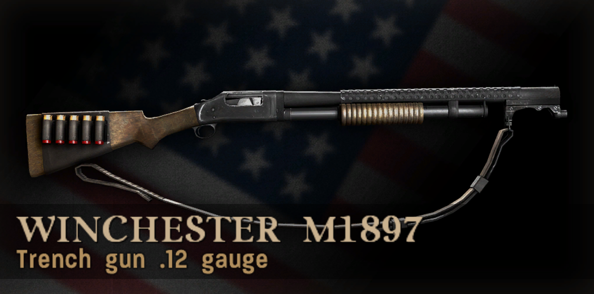 M1897 Trench Gun.