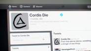Cordis Die on Menendez's Twitter account.