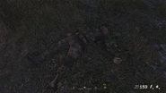 Paulsen's corpse in Call of Duty: Modern Warfare Remastered.