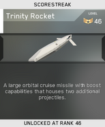 Trinity Rocket Unlock Card IW
