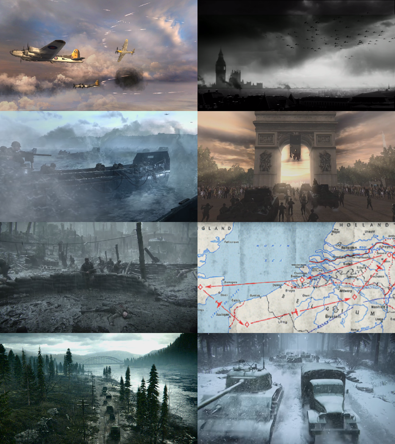 What are the Western Front maps in Call of Duty: Vanguard?