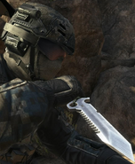 Combat Knife Third Person BOII