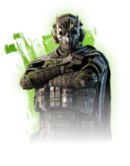 Ghost wearing his "Condemned" skin.