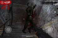 MG42 killing zombie CODZ