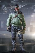 Talon's "Jackdaw" uniform in-game.