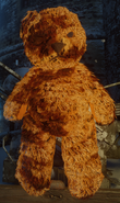 The Teddy Bear appearing from the Mystery Box.