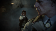 WWI Dempsey confronting WWII Richtofen in the intro.