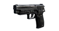 P226 Silenced w/ Tactical Knife