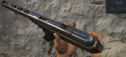 Inspecting the top of the PPSh-41.