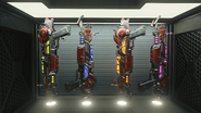 All Ray Gun Mark II variants in AlphaOmega.