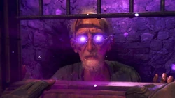 Krafft performs a Latin incantation.