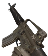 Inspecting the M16 BOCW.png (640 KB) Inspecting the M16, note that the fire selector is correctly set to burst.