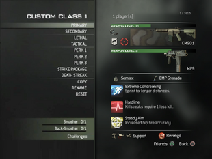 Create-a-Class MW3