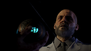Maxis is shocked as Richtofen shows him the Summoning Key.