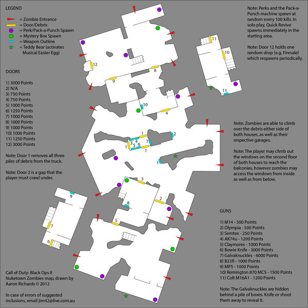 Zombified - Call Of Duty Zombie Map Layouts, Secrets, Easter Eggs