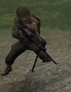 A Ranger using the M1919 in the campaign