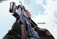 Closing the bolt of the EM2 by dry reloading