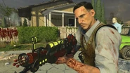 Richtofen with the Ray Gun Mark II-V.