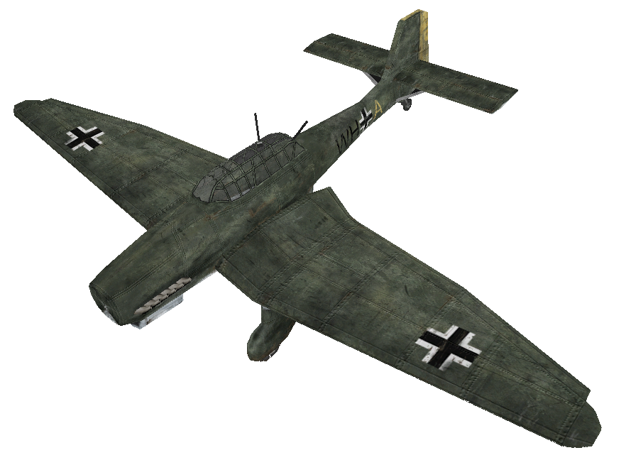 Practice with a fighter plane in COD: WW2's Headquarters