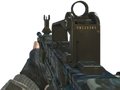 L86 LSW with Blue Camouflage