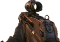 The M8A1 with an ACOG sight attached