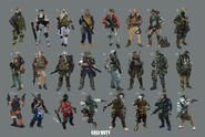 Mercenaries concept art