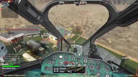 Call of Duty Black Ops PC Gunship attack demonstration
