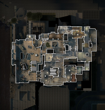 MW3 Map Overview Arkaden